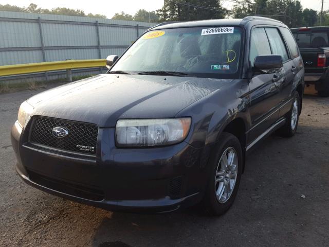 JF1SG666X8H702798 - 2008 SUBARU FORESTER S 黑色 照片 2
