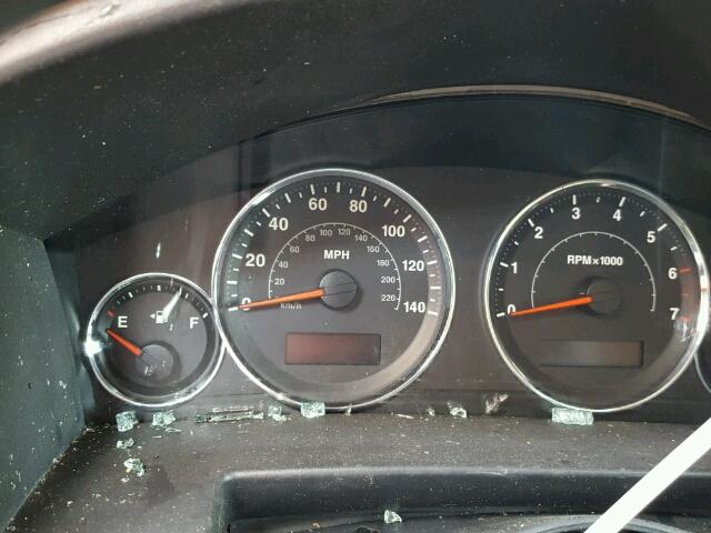 1J8HH48K38C202973 - 2008 JEEP COMMANDER SILVER photo 8