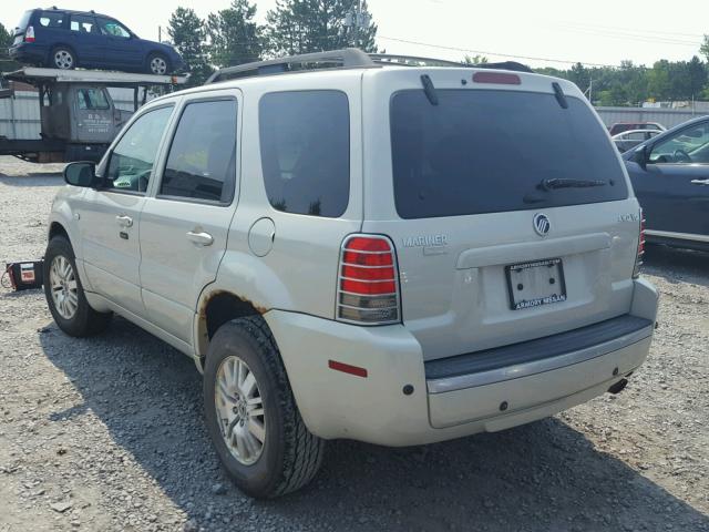 4M2CU971X7KJ00412 - 2007 MERCURY MARINER PR GRAY photo 3