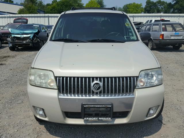 4M2CU971X7KJ00412 - 2007 MERCURY MARINER PR GRAY photo 9