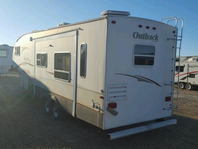 4YDF30F266G917838 - 2006 KEYSTONE OUTBACK WHITE photo 3