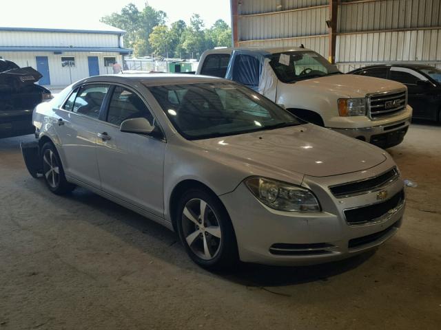 1G1ZC5E11BF306694 - 2011 CHEVROLET MALIBU 1LT SILVER photo 1