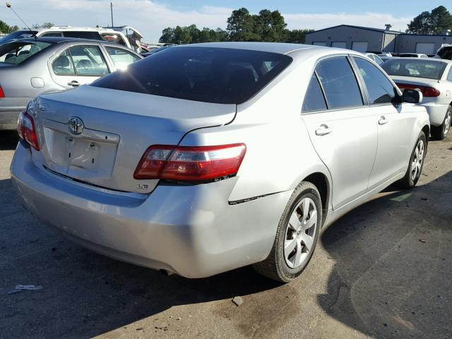 4T1BE46K49U342434 - 2009 TOYOTA CAMRY SILVER photo 4