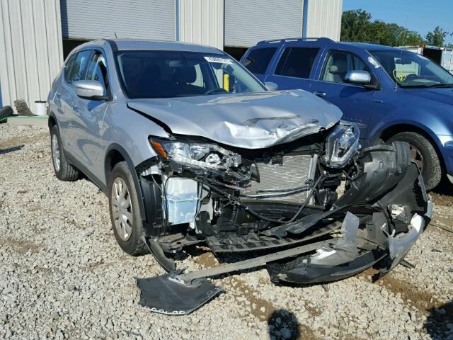 KNMAT2MT4FP563015 - 2015 NISSAN ROGUE S GRAY photo 1