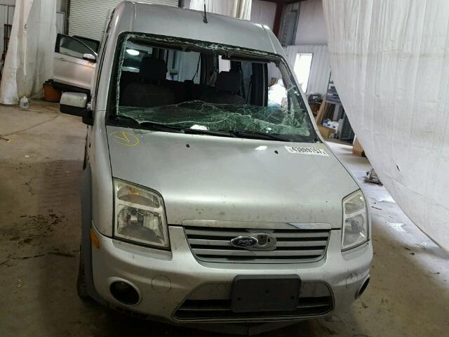 NM0KS9CN0BT050460 - 2011 FORD TRANSIT CO GRAY photo 9