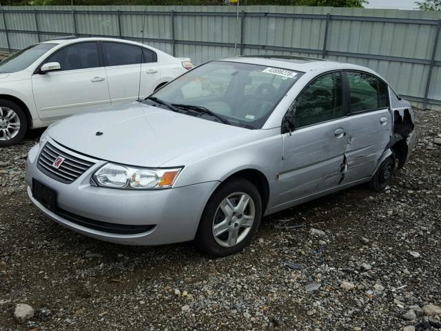 1G8AJ55F77Z131714 - 2007 SATURN ION LEVEL SILVER photo 2
