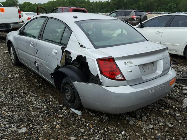 1G8AJ55F77Z131714 - 2007 SATURN ION LEVEL SILVER photo 3