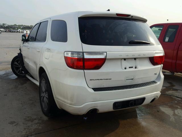 1D4SD6GT7BC681908 - 2011 DODGE DURANGO R/ WHITE photo 3