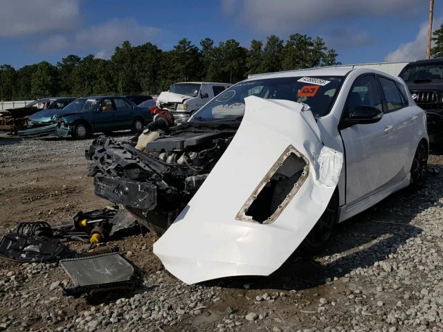 JM1BL1L37D1726921 - 2013 MAZDA SPEED 3 WHITE photo 2