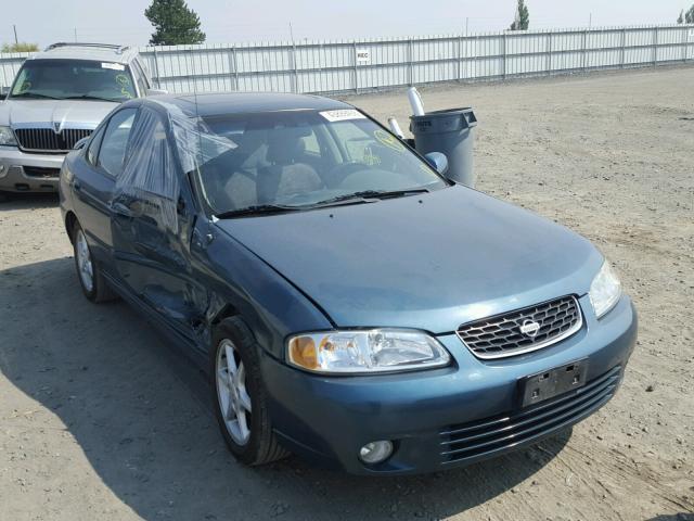 3N1BB51D51L119378 - 2001 NISSAN SENTRA SE BLUE photo 1