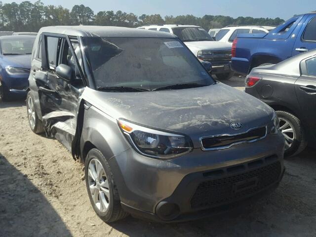 KNDJP3A58F7181750 - 2015 KIA SOUL + GRAY photo 1