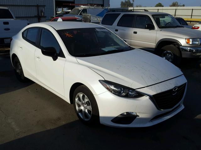 JM1BM1T79F1218887 - 2015 MAZDA 3 SV WHITE photo 1