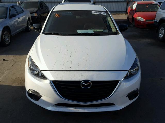 JM1BM1T79F1218887 - 2015 MAZDA 3 SV WHITE photo 9