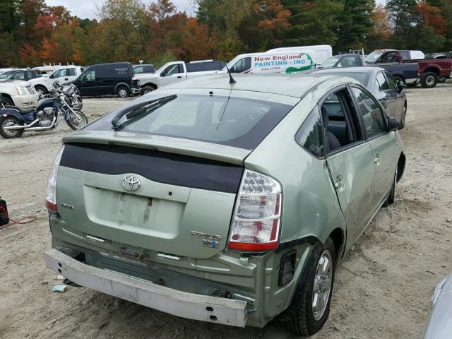 JTDKB20UX87702606 - 2008 TOYOTA PRIUS GREEN photo 4