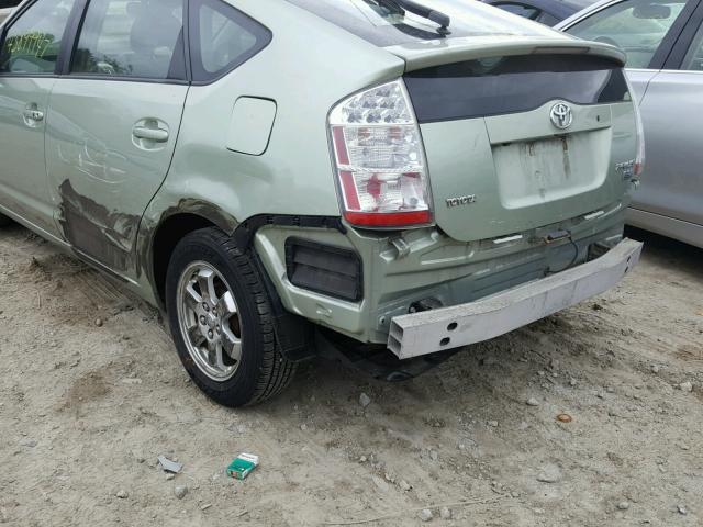 JTDKB20UX87702606 - 2008 TOYOTA PRIUS GREEN photo 9