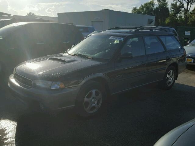 4S3BG6857W7617970 - 1998 SUBARU LEGACY 30T BLACK photo 2