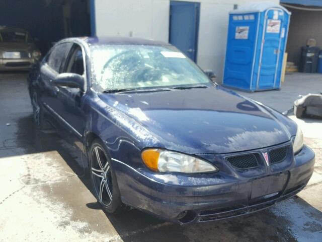 1G2NE52F54C241227 - 2004 PONTIAC GRAND AM BLUE photo 1