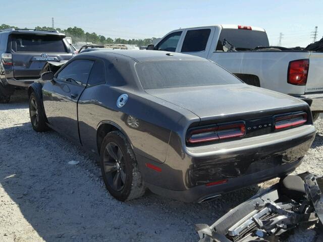 2C3CDZAG6GH338093 - 2016 DODGE CHALLENGER CHARCOAL photo 3