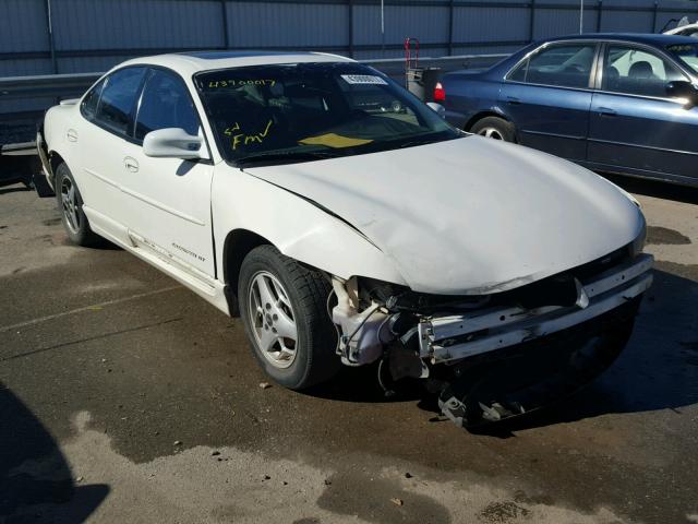 1G2WP52K92F196770 - 2002 PONTIAC GRAND PRIX WHITE photo 1
