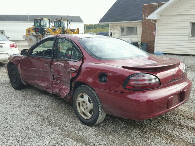 1G2WK52J52F159415 - 2002 PONTIAC GRAND PRIX Կարմիր լուսանկար 3
