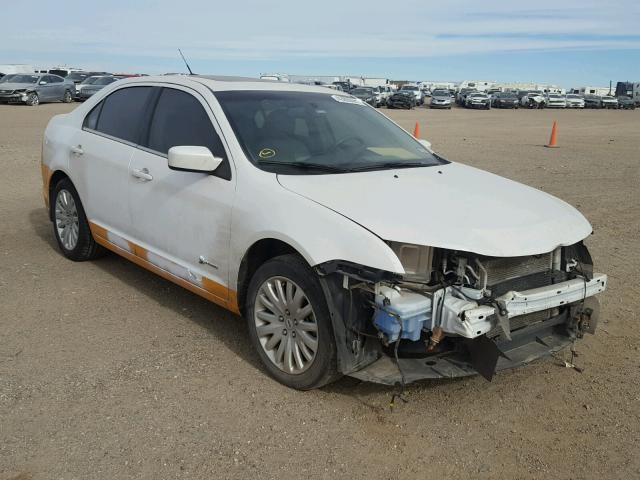 3FADP0L31AR149446 - 2010 FORD FUSION HYB WHITE photo 1