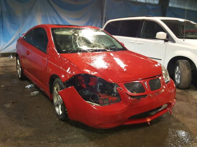 1G2AN15B777116498 - 2007 PONTIAC G5 GT RED photo 1