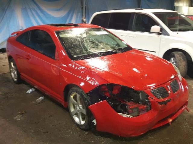 1G2AN15B777116498 - 2007 PONTIAC G5 GT RED photo 9