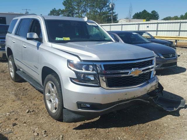 1GNSCBKC9FR739723 - 2015 CHEVROLET TAHOE C150 SILVER photo 1