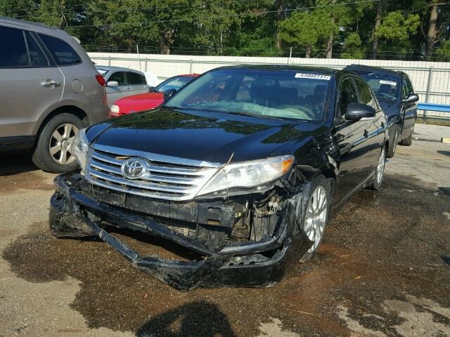 4T1BK3DB8CU444090 - 2012 TOYOTA AVALON BLACK photo 2