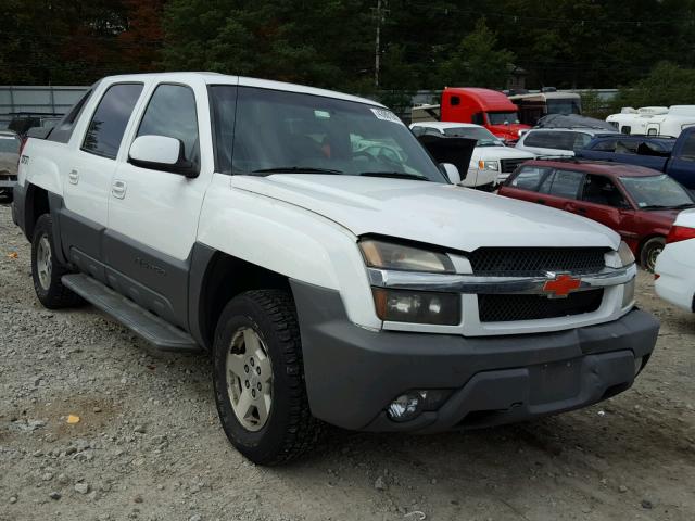 3GNEK13T02G267043 - 2002 CHEVROLET AVALANCHE WHITE photo 1