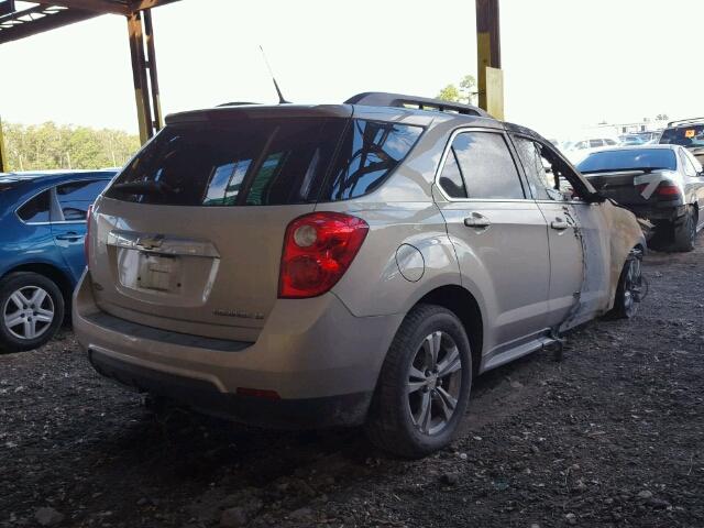 2CNALDEW6A6235829 - 2010 CHEVROLET EQUINOX LT TAN photo 4