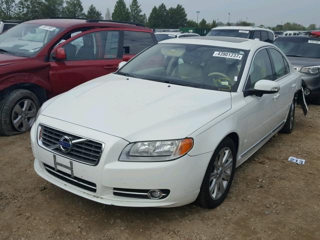 YV1982AS1A1116194 - 2010 VOLVO S80 WHITE photo 2