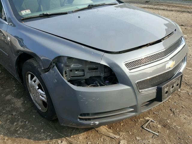 1G1ZG57BX84301380 - 2008 CHEVROLET MALIBU LS Boz foto 9