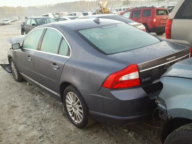 YV1AS982771032953 - 2007 VOLVO S80 3.2 GRAY photo 3