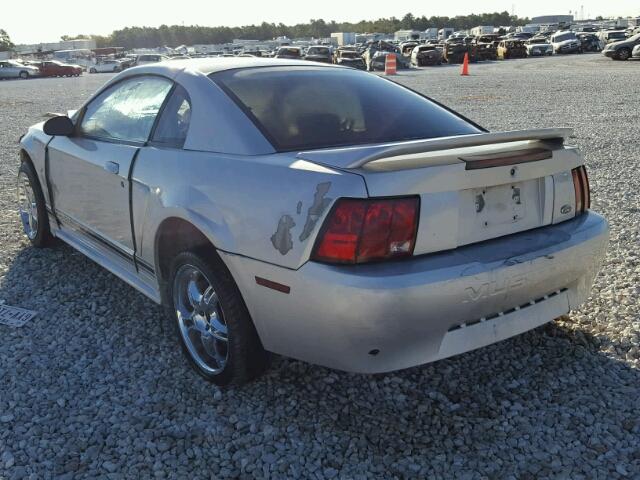 1FAFP4045YF106099 - 2000 FORD MUSTANG SILVER photo 3