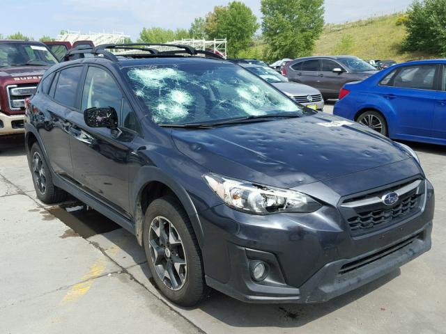 JF2GTADC7JH231191 - 2018 SUBARU CROSSTREK CHARCOAL photo 1