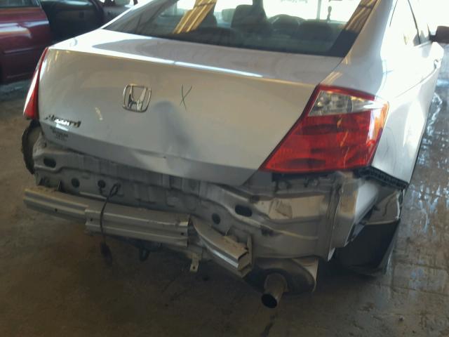 1HGCS12708A023650 - 2008 HONDA ACCORD EX SILVER photo 9