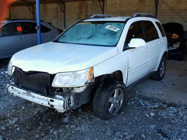 2CKDL63F566085888 - 2006 PONTIAC TORRENT WHITE photo 2