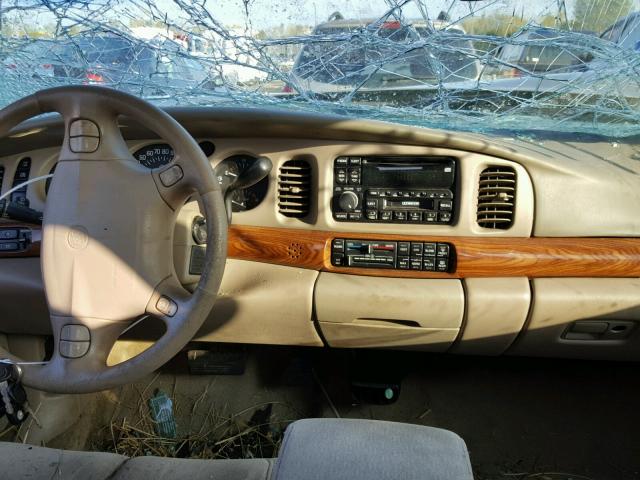 1G4HP54K4Y4203979 - 2000 BUICK LESABRE CU BEIGE photo 9