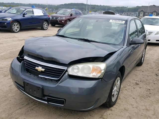 1G1ZS58F67F183234 - 2007 CHEVROLET MALIBU LS ნაცრისფერი ფოტო 2