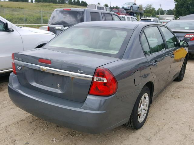 1G1ZS58F67F183234 - 2007 CHEVROLET MALIBU LS ნაცრისფერი ფოტო 4