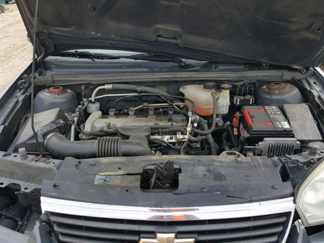 1G1ZS58F67F183234 - 2007 CHEVROLET MALIBU LS ნაცრისფერი ფოტო 7