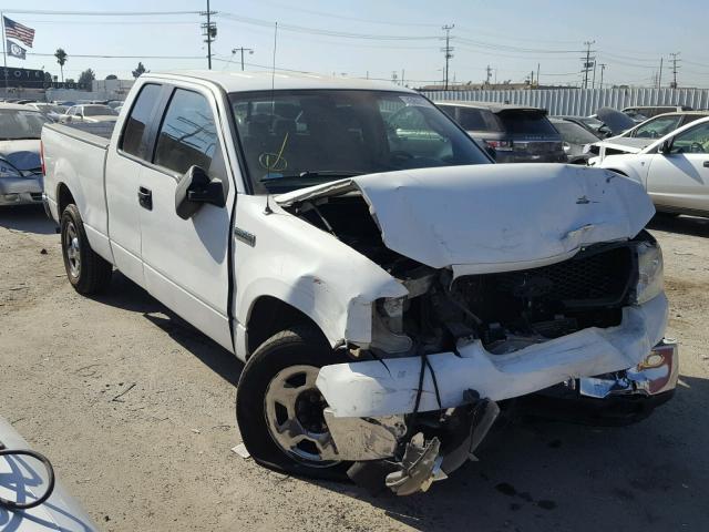 1FTPX12585FB27835 - 2005 FORD F150 WHITE photo 1