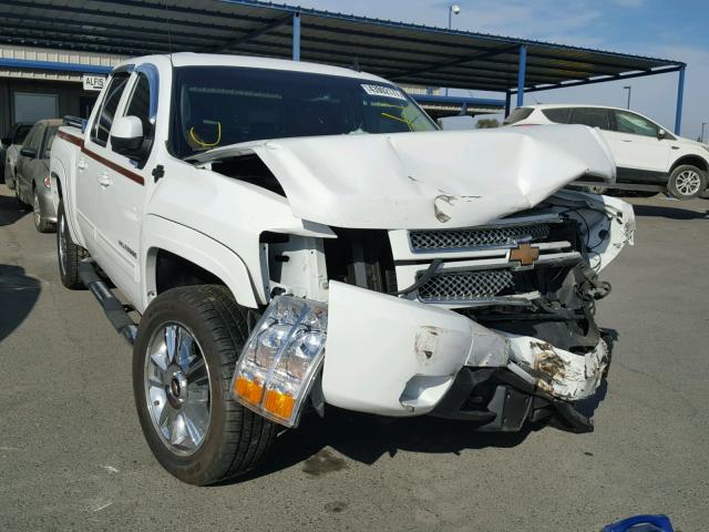 3GCPKTE77DG201461 - 2013 CHEVROLET SILVERADO WHITE photo 1