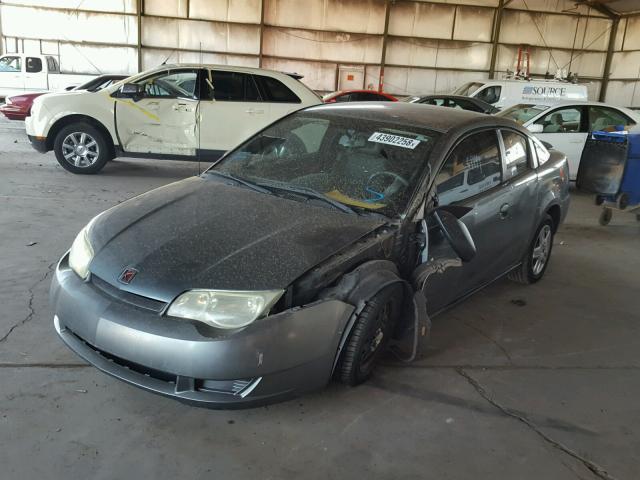 1G8AN15F87Z115499 - 2007 SATURN ION LEVEL GRAY photo 2