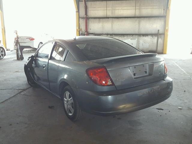 1G8AN15F87Z115499 - 2007 SATURN ION LEVEL GRAY photo 3