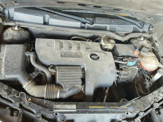 1G8AN15F87Z115499 - 2007 SATURN ION LEVEL GRAY photo 7