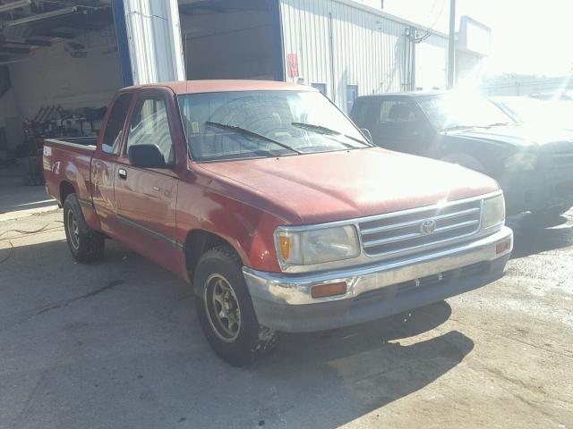 JT4VD12E4S0011997 - 1995 TOYOTA T100 XTRAC RED photo 1