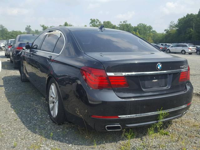 WBAYE4C53FD946904 - 2015 BMW 740 LI BLACK photo 3