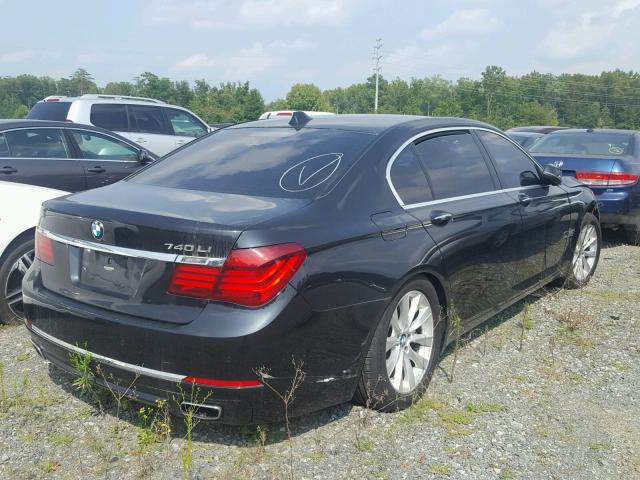 WBAYE4C53FD946904 - 2015 BMW 740 LI BLACK photo 4